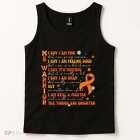 Ms Awareness Multiple Sclerosis Awareness Tank Top thumb 2