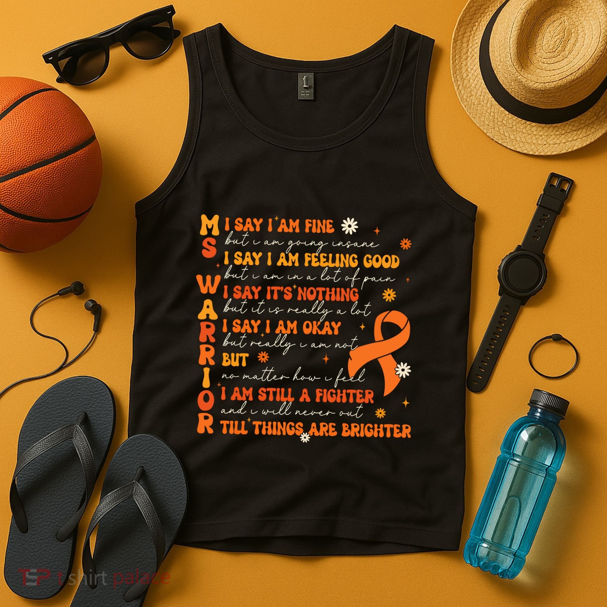 Ms Awareness Multiple Sclerosis Awareness Tank Top