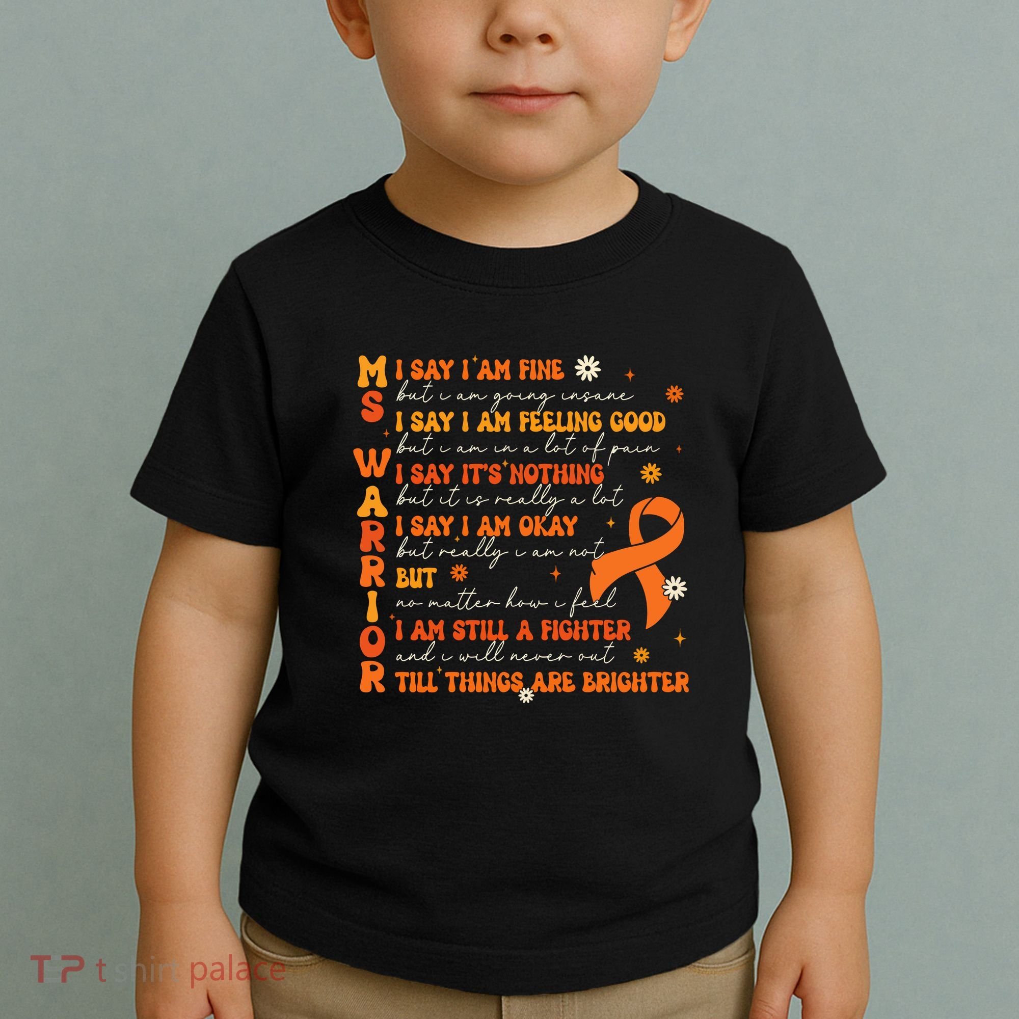 Ms Awareness Multiple Sclerosis Awareness Toddler T-Shirt