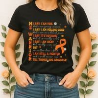 Ms Awareness Multiple Sclerosis Awareness Women's T-Shirt thumb 2