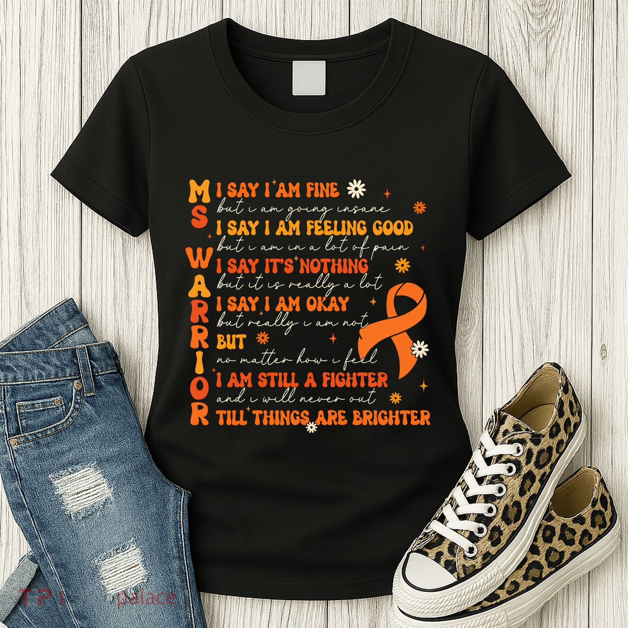 Ms Awareness Multiple Sclerosis Awareness Women's T-Shirt