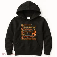Ms Awareness Multiple Sclerosis Awareness Kids Hoodie thumb 0