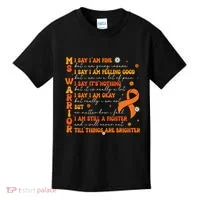 Ms Awareness Multiple Sclerosis Awareness Kids T-Shirt thumb 0