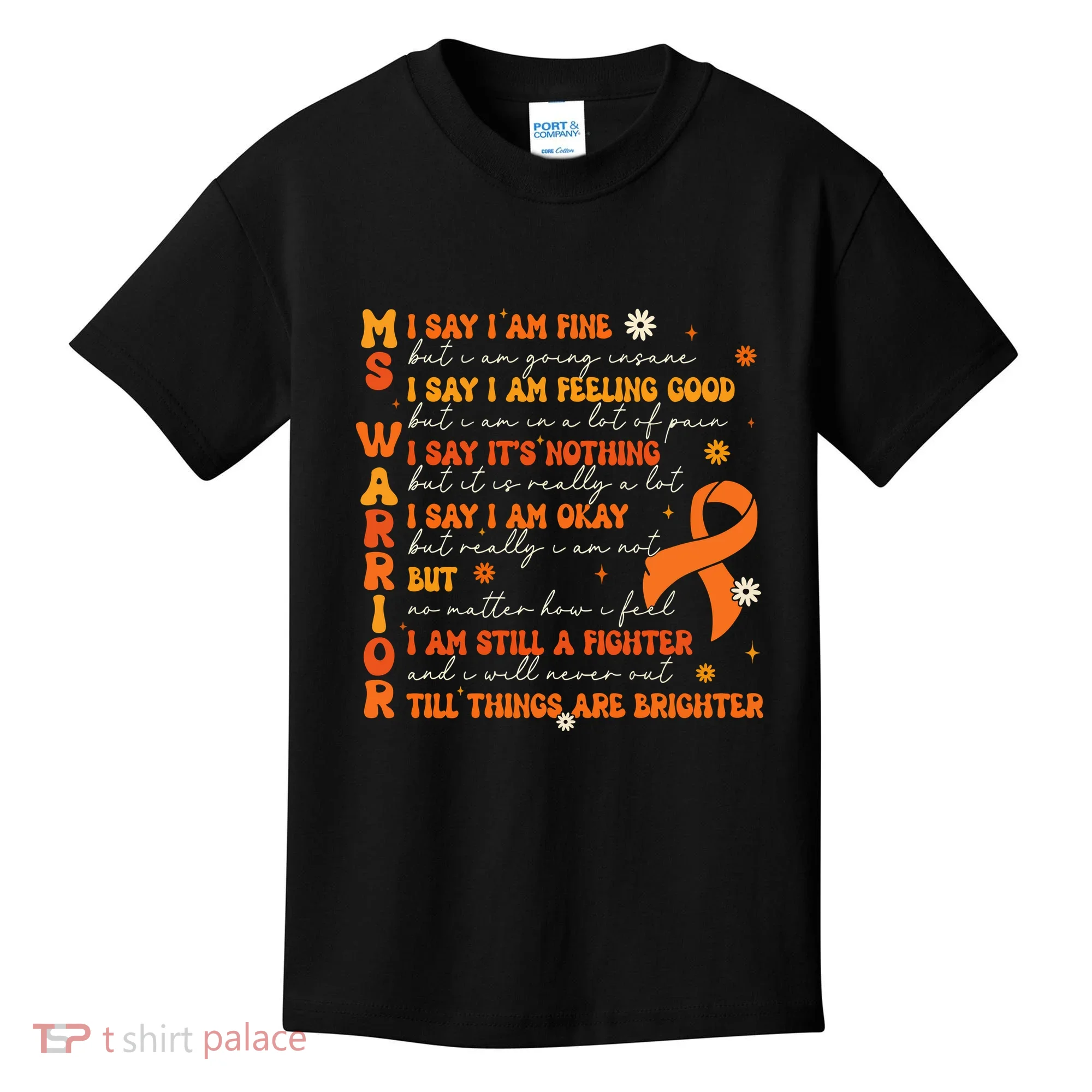 Ms Awareness Multiple Sclerosis Awareness Kids T-Shirt