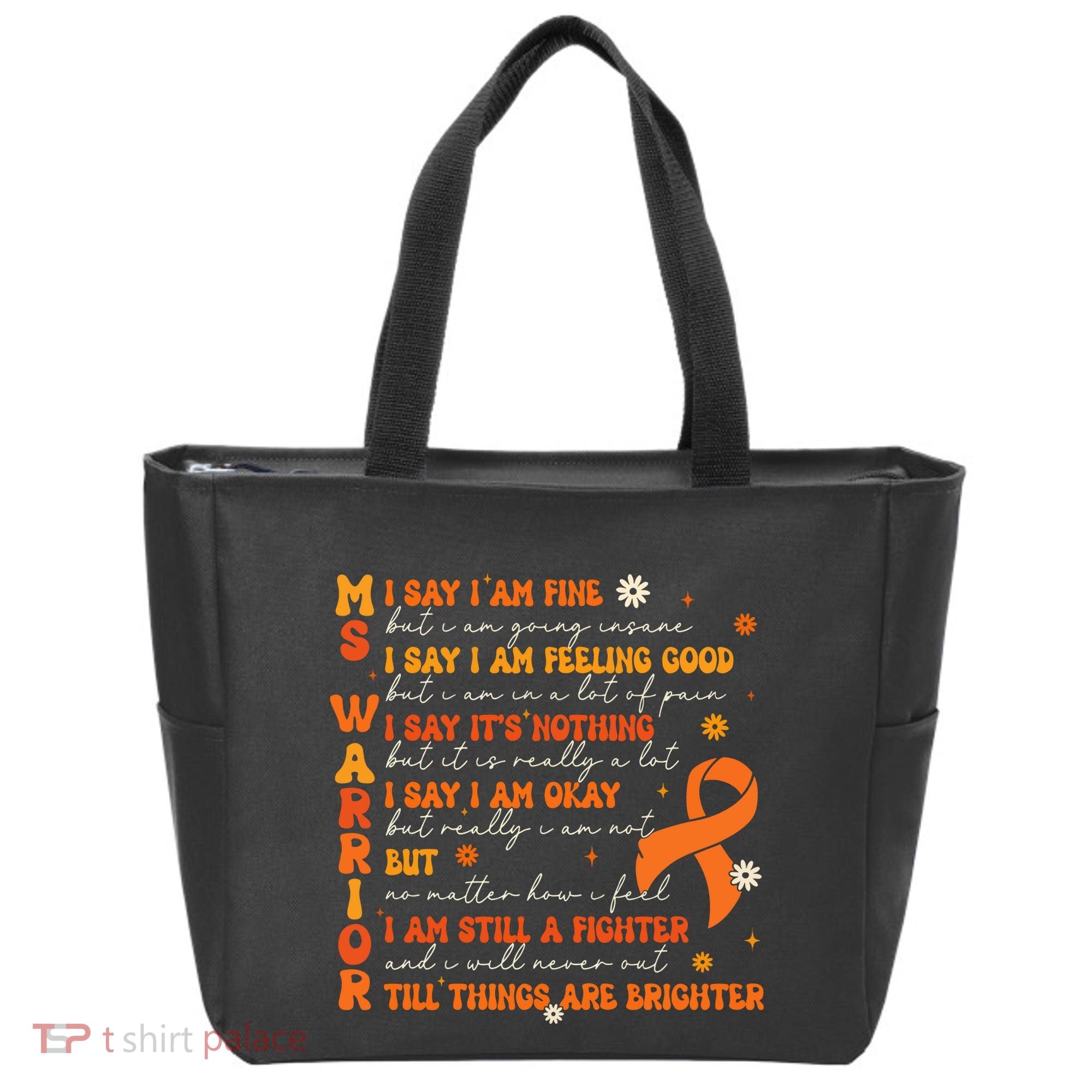 Ms Awareness Multiple Sclerosis Awareness Tote Bag