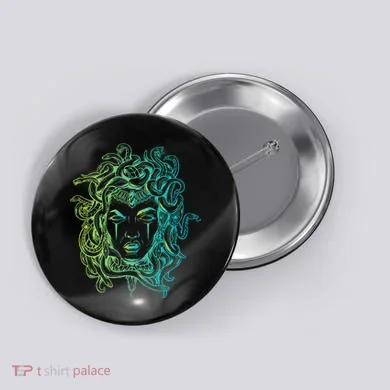 Medusa Art Button
