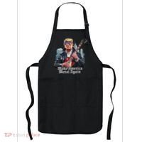 Make America Metal Again Trump Rock Heavy Music Thrash Apron thumb 0