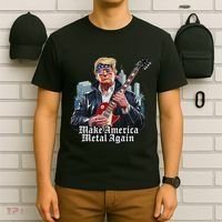 Make America Metal Again Trump Rock Heavy Music Thrash T-Shirt thumb 6