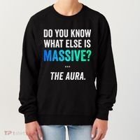 Massive Aura Meme Funny Gen Z Slang Gaming Meme Aura Women's Sweatshirt thumb 0
