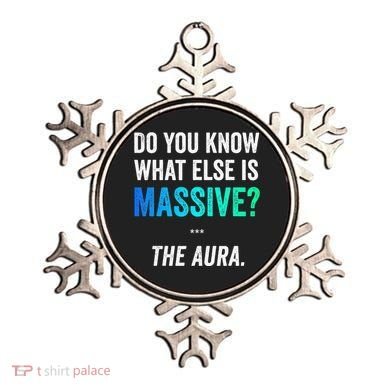Massive Aura Meme Funny Gen Z Slang Gaming Meme Aura Ornament
