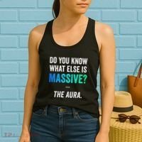 Massive Aura Meme Funny Gen Z Slang Gaming Meme Aura Women's Tank Top thumb 2