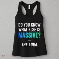 Massive Aura Meme Funny Gen Z Slang Gaming Meme Aura Women's Tank Top thumb 3