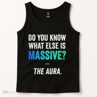 Massive Aura Meme Funny Gen Z Slang Gaming Meme Aura Tank Top thumb 2