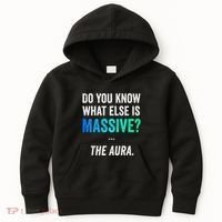 Massive Aura Meme Funny Gen Z Slang Gaming Meme Aura Kids Hoodie thumb 0