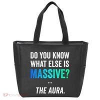 Massive Aura Meme Funny Gen Z Slang Gaming Meme Aura Tote Bag thumb 0