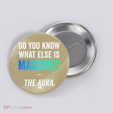 Massive Aura Meme Funny Gen Z Slang Gaming Meme Aura Button