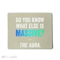 Massive Aura Meme Funny Gen Z Slang Gaming Meme Aura Mousepad thumb 0