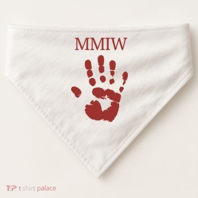 Missing and murdered indigenous women MMIW USA-Made Doggie Bandana