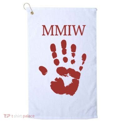 Missing and murdered indigenous women MMIW Golf Towel