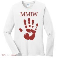 Missing and murdered indigenous women MMIW Women's Long Sleeve Shirt thumb 0
