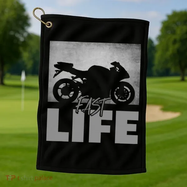 Motorcycle Apparel Motorcycle Golf Towel