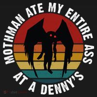 Mothman Ate My Entire Ass At A Denny's Impact Tech Backpack thumb 2