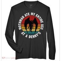Mothman Ate My Entire Ass At A Denny's Zone Performance Long-Sleeve T-Shirt thumb 0