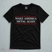 Make America Metal Again Funny T-Shirt thumb 5