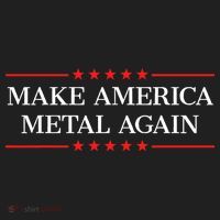 Make America Metal Again Funny Beanie thumb 2