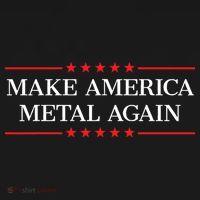 Make America Metal Again Funny Pajama Set thumb 2