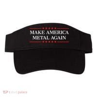 Make America Metal Again Funny Visor thumb 0