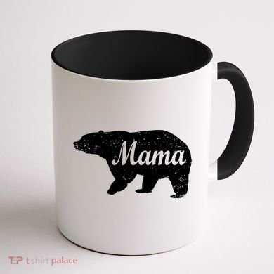 Mama Bear Coffee Mug back