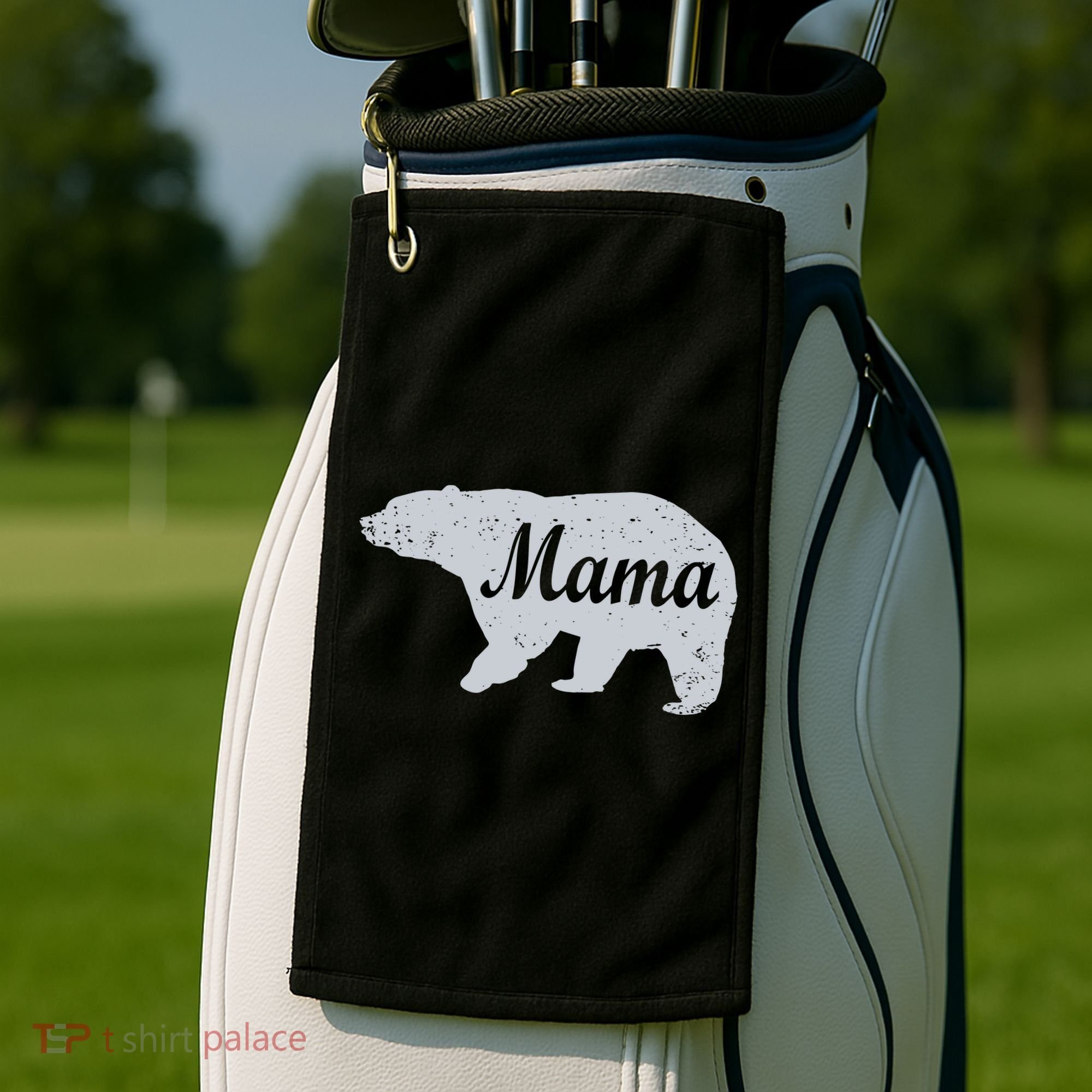Mama Bear Golf Towel
