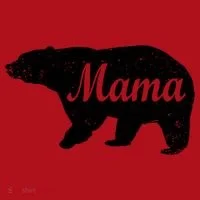Mama Bear Christmas Stocking thumb 1