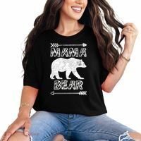 Mama Bear Arrows Comfort Colors T-Shirt thumb 0