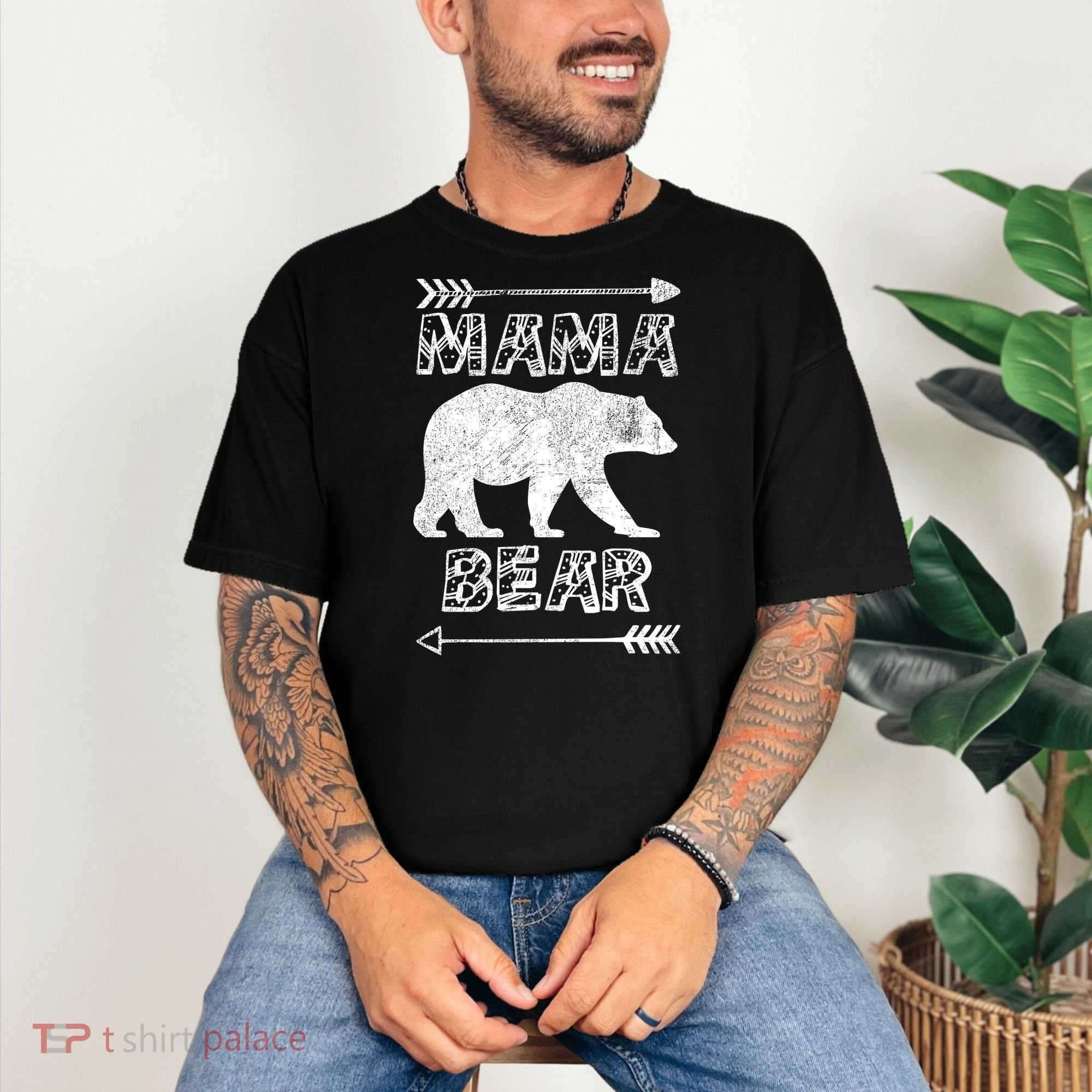 Mama Bear Arrows Comfort Colors T-Shirt