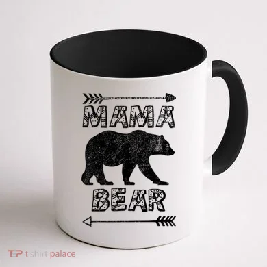 Mama Bear Arrows Coffee Mug back
