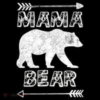 Mama Bear Arrows Drawstring Bag thumb 2
