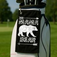 Mama Bear Arrows Golf Towel thumb 2
