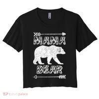 Mama Bear Arrows Women's Crop Top Tee thumb 0