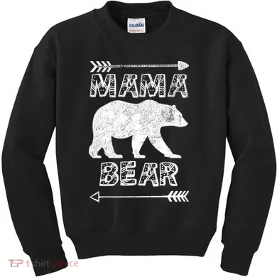 Mama Bear Arrows Kids Sweatshirt