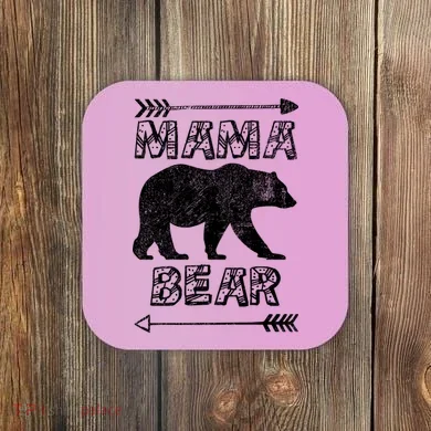 Mama Bear Arrows Coaster