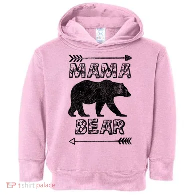 Mama Bear Arrows Toddler Hoodie