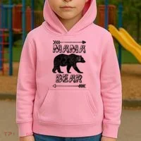 Mama Bear Arrows Kids Hoodie thumb 2