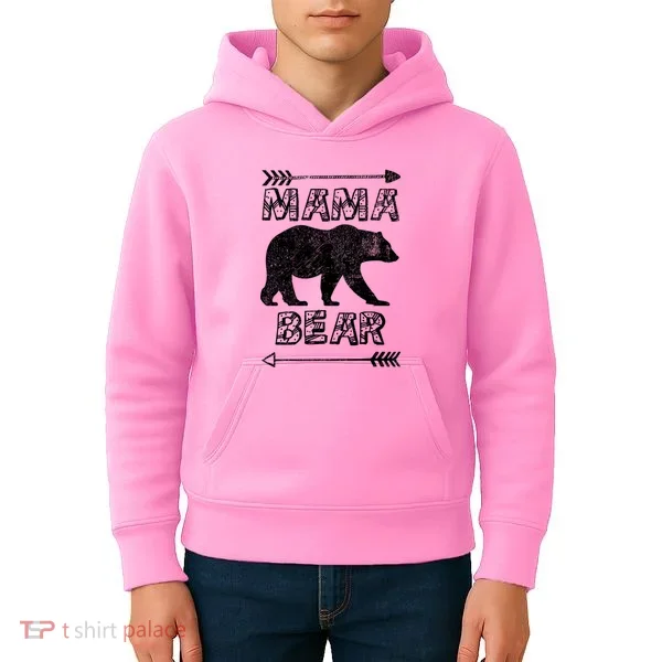 Mama Bear Arrows Kids Hoodie