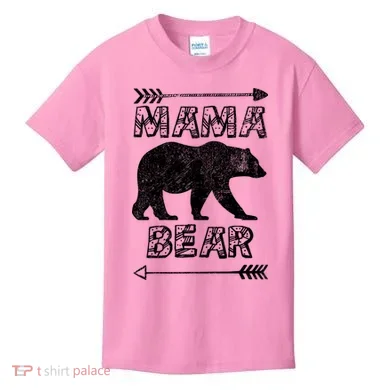 Mama Bear Arrows Kids T-Shirt
