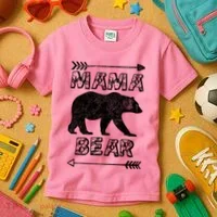 Mama Bear Arrows Kids T-Shirt thumb 3