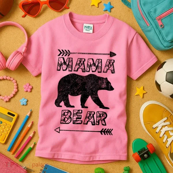 Mama Bear Arrows Kids T-Shirt