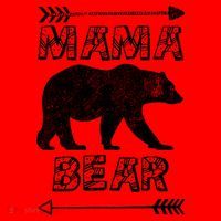 Mama Bear Arrows Santa Hat thumb 1