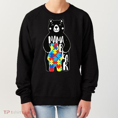 Mama Bear Autism Awareness Women's Sweatshirt